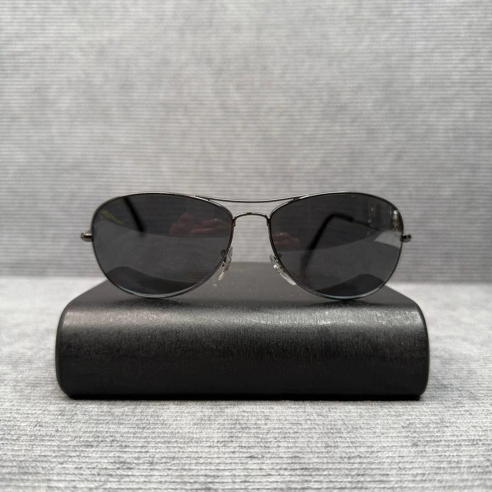 Ray-Ban RB3362 Cockpit Y2K Sunglasses Gunmetal Frame Grey Lens 59